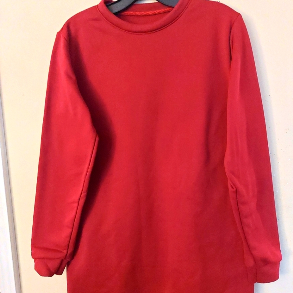 Winter Red sweat shirt